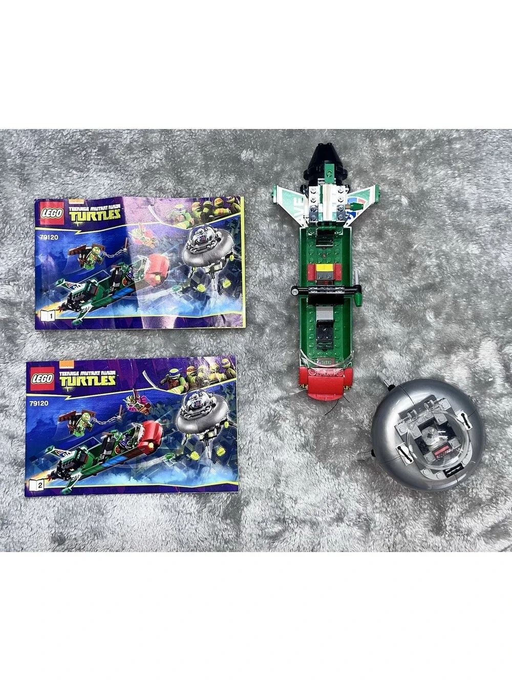 LEGO Teenage Mutant Ninja Turtles: T-Rawket Sky Strike (79120) Incomplete